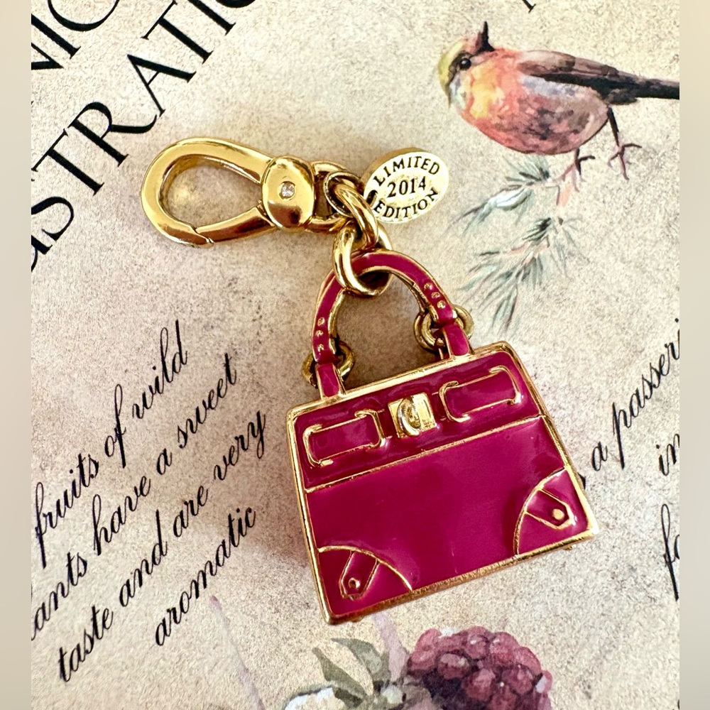 RARE HTF Juicy Couture Pink Handbag Charm
